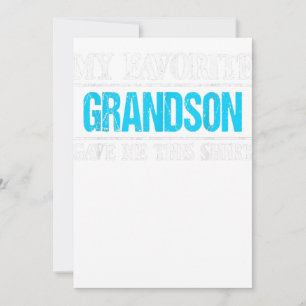 Min favoritsonsons gave mig denna familjegåva julkort