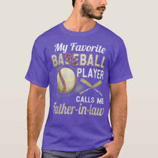 Min favoritspelare i basket kallar mig fatherinlaw t shirt