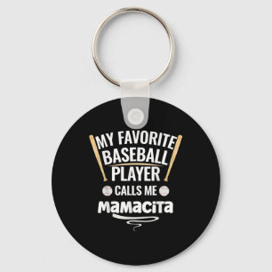 Min favoritspelare i basket kallar mig Mamacita Nyckelring