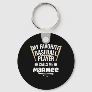Min favoritspelare i basket kallar mig Marmee Nyckelring