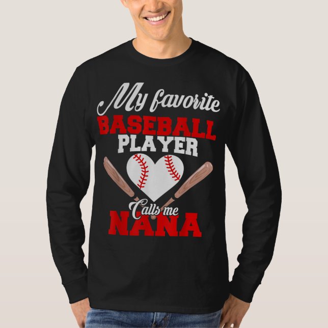 Min favoritspelare i basket kallar mig Nana Women  T Shirt (Framsida)