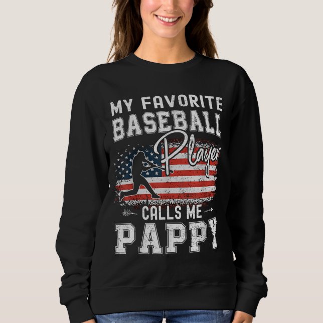 Min favoritspelare i basket kallar mig Pappy Ameri T Shirt (Framsida)