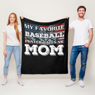 Min favoritspelare i basket ringer mig Mamma Fleecefilt