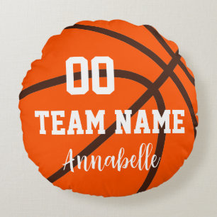 Min favoritspelare i basket rund kudde