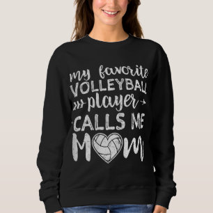 Min favoritspelare i volleyboll ringer mig Mamma T Shirt
