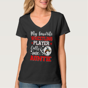 Min favoritspelare kallar mig Auntie Women T Shirt