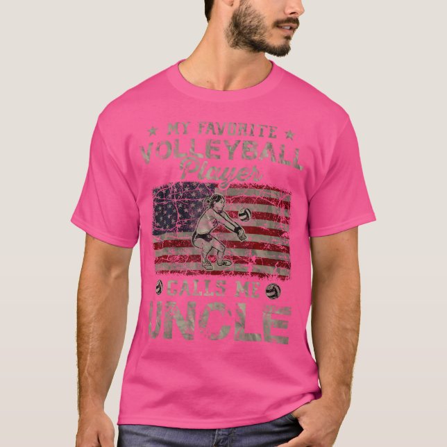 Min favoritspelare kallar mig farbror Usa F T Shirt (Framsida)
