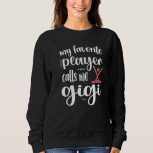 Min favoritspelare kallar mig Gigi Ice Hockey Gigi T Shirt
