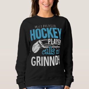 Min favoritspelare kallar mig Grinndy Shirt Hockey T