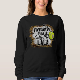 Min favoritspelare kallar mig Lala Tennis Mor D T Shirt