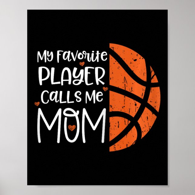 Min favoritspelare kallar mig Mamma Bysketbyll Gif Poster (Framsidan)