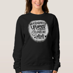Min favoritspelare kallar mig Mimi Basketball Game T Shirt