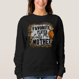 Min favoritspelare kallar mig Mor Basketball Moth T Shirt