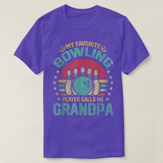 Min favoritspelare kallar mig morfar för Gra T Shirt (Design framsida)