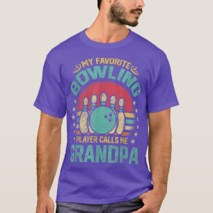 Min favoritspelare kallar mig morfar för Gra T Shirt