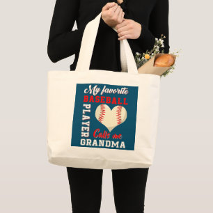 Min favoritspelare kallar mig mormor jumbo tygkasse