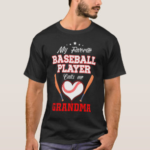 Min favoritspelare kallar mig mormor Sport T Shirt