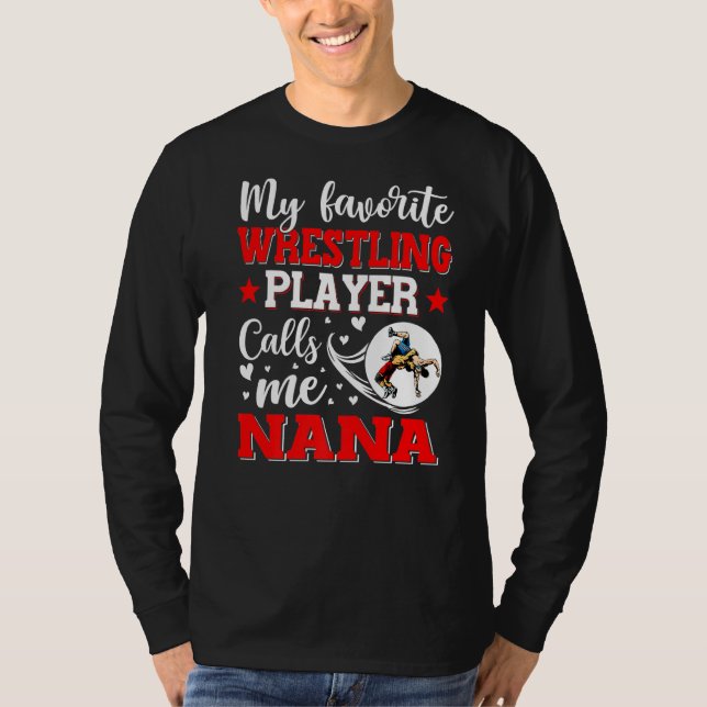 Min favoritspelare kallar mig Nana Women T Shirt (Framsida)