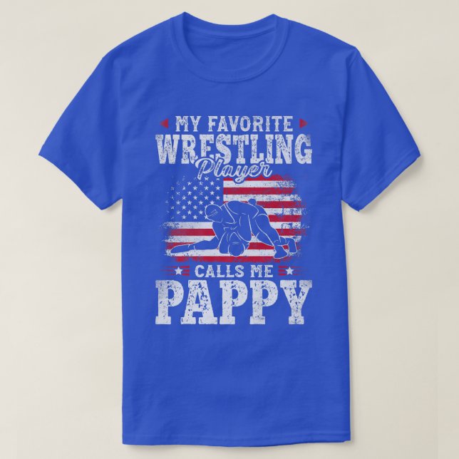 Min favoritspelare kallar mig Pappy Far T Shirt (Design framsida)