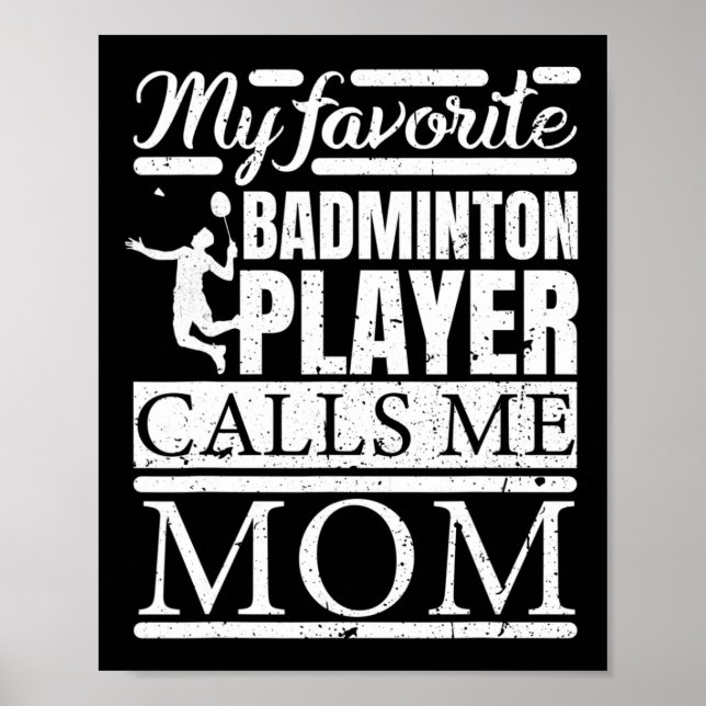 Min favoritspelare ringer mig Mamma Poster (Framsidan)