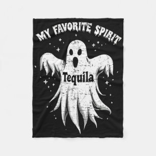 Min favoritspirit Tequila Drinking Ghost Hallowee Fleecefilt