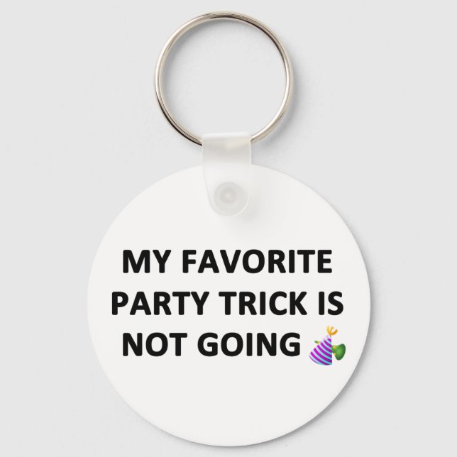 Min favoritstam Party Nyckelring (Framsida)