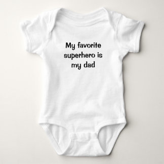 Min favoritsuperhjälte är min pappa tee