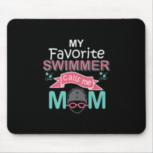 Min favoritsvimmer kallar mig Mamma Funny Swimming Musmatta