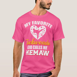 Min favorittabbdo Kid kallar mig Memaw Funny Tae T Shirt