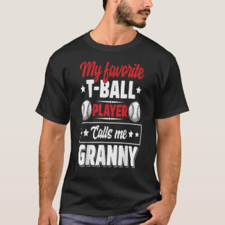Min favorittbcAll Player anropar mig Granny Mammor T Shirt