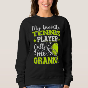 Min favorittennis Player anropar mig Granny Mor T Shirt