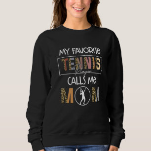 Min favorittennis Player anropar mig Mamma Roligt T Shirt