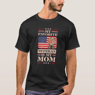 Min favoritveteran är Mamma, veterandagen T Shirt