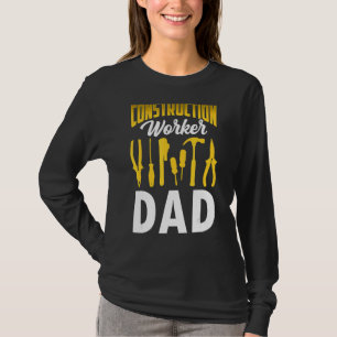 Min favoritveteran är min byggarbetare i Pappa T Shirt