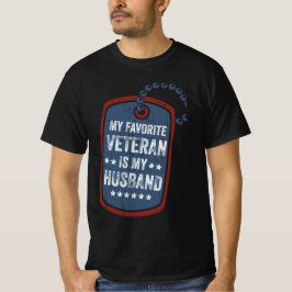 Min favoritveteran är min make, Veteran Maka T Shirt