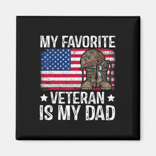 Min favoritveteran är min militära veteran i Pappa Magnet