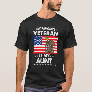 Min favoritveteran är min Moster, USA, stolta Most T Shirt