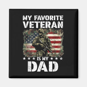 Min favoritveteran är Pappa-veteranernas dag Magnet