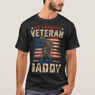 Min favoritveteranska dag är min pappa. t shirt