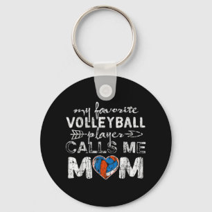 Min favoritvolleyball Player ringer mig Mamma Roli Nyckelring