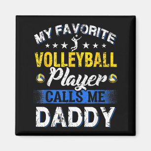 Min favoritvolleybollspelare kallar mig pappa magnet