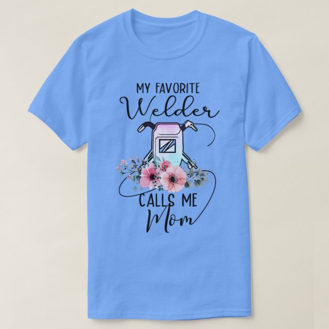 Min favoritwalder kallar mig Mamma T Shirt (Design framsida)