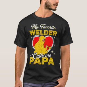 Min favoritwalder kallar mig Pappa Fars dag T Shirt