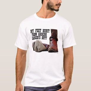 Min feet Ontr från att du plockar cancerknapp T Shirt