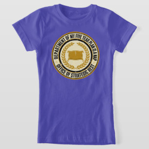 Min femårsplan är en tupplur Rolig Introvert Tuppl T Shirt