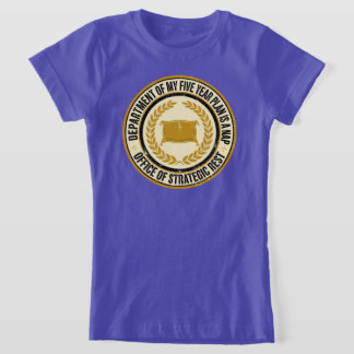 Min femårsplan är en tupplur Rolig Introvert Tuppl T Shirt