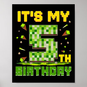 Min femte födelsedag, 5 år gammal födelsedagstjuv, poster