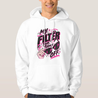 Min filter tog idag ledigt hoodie