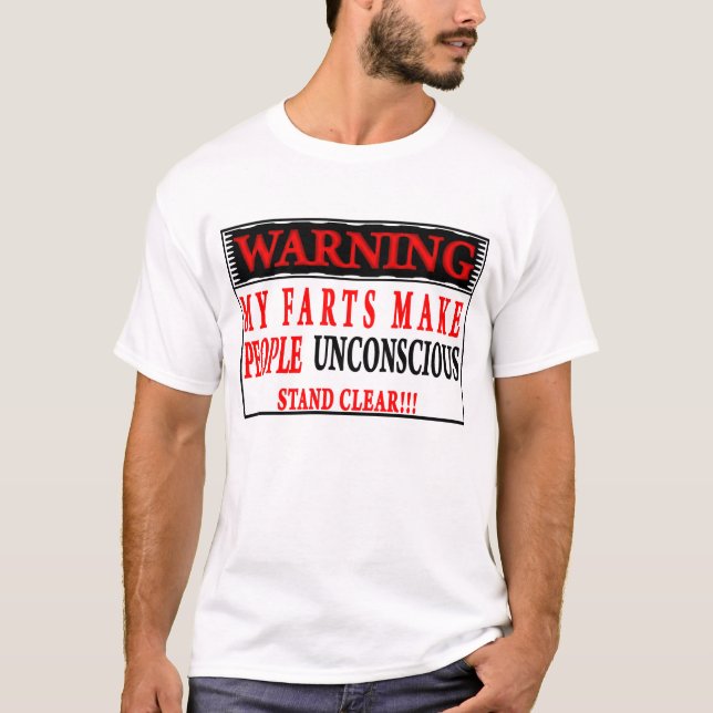 Min fisar gör folk den medvetslösa skjortan tee shirt (Framsida)