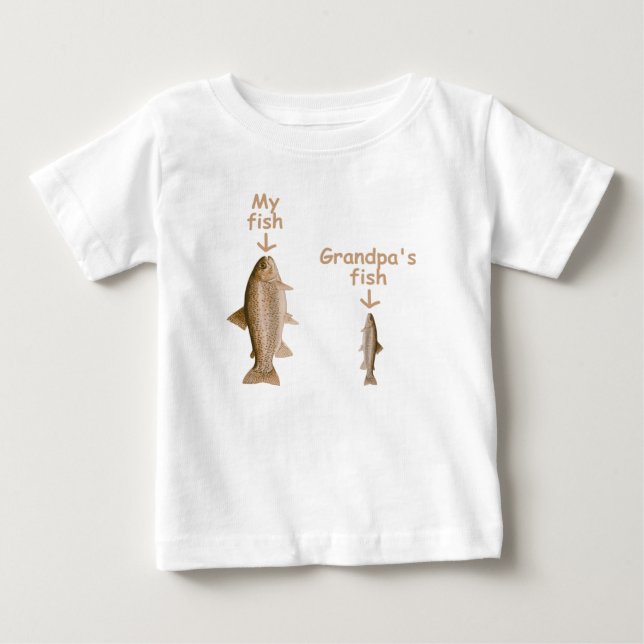 Min fisk morfar's fish t shirt (Framsida)